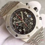 Swiss Audemars Piguet Royal Oak Offshore Watch Black Arabic Markers